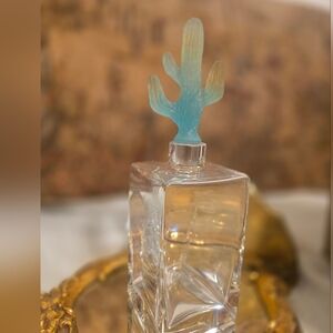 Carafe Cactus Hilton Mc CONNICO Pour Daum France FLAWLESS UNUSED STORE DISPLAY